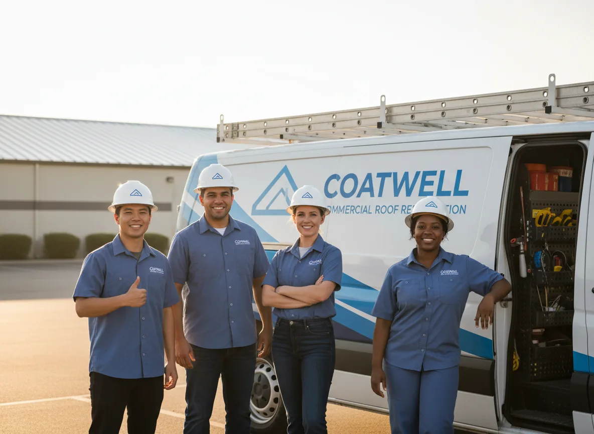 Commercial roof coating company in Leakey, TX